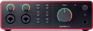 FOCUSRITE Scarlett 4i4 4th Gen от музыкального магазина МОРОЗ МЬЮЗИК