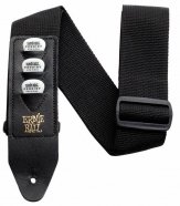 Ernie Ball 4039 гитарный ремень полипропилен с кармашками под 3 медиатора/черный от музыкального магазина МОРОЗ МЬЮЗИК