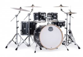 Mapex MM529SSF KD ударная установка из 5-ти барабанов, Mars Maple series, BD2218,TT1007,TT1208,FT1614,SD1465,TH676, комплект стоек/педаль, Matte Black от музыкального магазина МОРОЗ МЬЮЗИК