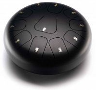 Foix FTD-88F-BK глюкофон, 20см, Фа мажор, чёрный, ЧЕХОЛ от музыкального магазина МОРОЗ МЬЮЗИК