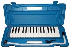 HOHNER C94325 Мелодика STUDENT 32 клавиши, цвет - синий. В комплекте идет гибкая трубка с мундштук от музыкального магазина МОРОЗ МЬЮЗИК