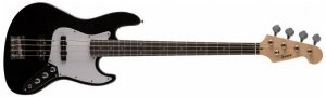 TERRIS TJB-46 BK бас-гитара jazz bass, цвет чёрный от музыкального магазина МОРОЗ МЬЮЗИК