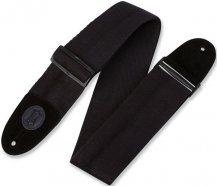 Levy's MSSBC4-BLK Signature Series Ремень для гитары, хлопок, черный Ширина: 76мм. Длина: 1651мм. от музыкального магазина МОРОЗ МЬЮЗИК