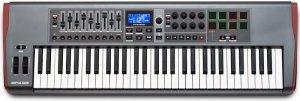 Novation Impulse 61 Клавиатура MIDI, 61 клавиш, большой дисплей, 8 энкодеров, 9 фейдеров, 9 назн. кн от музыкального магазина МОРОЗ МЬЮЗИК