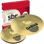 SABIAN SBR5001 First Pack (13" Hats, 16" Crash) Набор тарелок, сплав латунь,не полированная поверхно от музыкального магазина МОРОЗ МЬЮЗИК