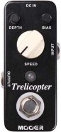 Mooer Trelicopter мини-педаль Tremolo классическое оптическое тремоло с огромным диапазоном регулировки скорости и глубины.  от музыкального магазина МОРОЗ МЬЮЗИК