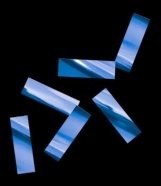 Global Effects BLUE Металлизированное конфетти 17х55мм синее. Металлизированное конфетти дает красивый эффектный блеск при падении. Упаковка 1 кг от музыкального магазина МОРОЗ МЬЮЗИК