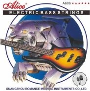 Alice A606(4)-L Комплект струн для 4-струнной бас-гитары. сталь / сплав никеля. 40-95 от музыкального магазина МОРОЗ МЬЮЗИК