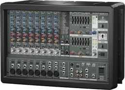 Behringer PMP1680S микшерный пульт с усилителем, рэковый, 2х800 Вт, 6 моно, 2 стерео, эквалайзер, эффекты от музыкального магазина МОРОЗ МЬЮЗИК