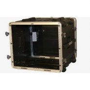 GATOR GRR-8L - рэковый кейс на 8U, стальные рельсы, глубина 19", на колесах, пластик, вес 9,06кг от музыкального магазина МОРОЗ МЬЮЗИК