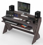 GLORIOUS Sound Desk Pro Walnut стол аранжировщика, цвет орех, из 2-х коробок от музыкального магазина МОРОЗ МЬЮЗИК