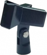 ECO MSA091 Black Держатель микрофона "прищепка",  пластик, резьба 5/8" от музыкального магазина МОРОЗ МЬЮЗИК