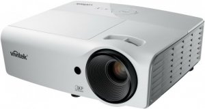 Vivitek D555WH Мультимедийный проектор, DLP, XGA (1024x768), 3000 Lm, 15000:1, 1.92 - 2.14:1, 5,000/6,000/10,000 часов, HDMI, +-40 град, 2Вт., 2,3 кг, от музыкального магазина МОРОЗ МЬЮЗИК