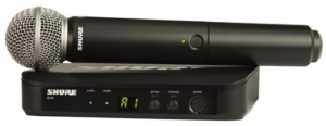 SHURE BLX24E/B58 M17 вокальная радиосистема от музыкального магазина МОРОЗ МЬЮЗИК