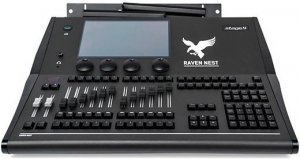 STAGE4 RAVEN NEST консоль управления светом, поддержка смартфонов и внешнего экрана, 2048 каналов, экран 10, 2 DMX-выхода, ArtNET, Wi-Fi, 4 энкодера от музыкального магазина МОРОЗ МЬЮЗИК