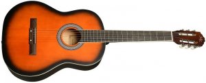 MARTIN ROMAS MR-M390 SB гитара классическая 4/4 металличесике струны, верхняя дека липа, гриф клён, цвет санбёрст от музыкального магазина МОРОЗ МЬЮЗИК