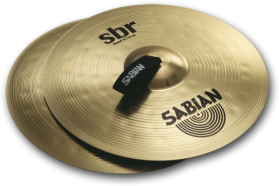 SABIAN SBR1622 16" Тарелки оркестровые парные, средней толщины (Medium heavy), сплав латунь, не полированная поверхность от музыкального магазина МОРОЗ МЬЮЗИК