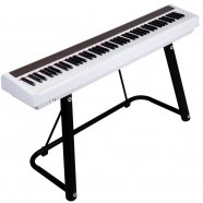 Nux NPK-10-WH цифровое пианино, 88 клавиш (sensor 3), 12 тембров, 189 полифония, Bluetooth, 12 ритм, запись, USB, 10 кг, белый от музыкального магазина МОРОЗ МЬЮЗИК