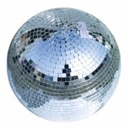 EUROLITE Mirror Ball 50 cm зеркальный шар диаметром 50 см со стабилизатором, встроенная ось, четкая поклейка фасеточных зеркал от музыкального магазина МОРОЗ МЬЮЗИК