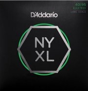 D'Addario NYXL4095 комплект струн для бас-гитары, никелированные, Long Scale, Super Light, 40-95 от музыкального магазина МОРОЗ МЬЮЗИК