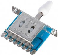 Paxphil LSW30 Переключатель 3-х позиционный Alpha, белый от музыкального магазина МОРОЗ МЬЮЗИК