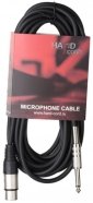 КОММУТАЦИЯ, РАЗЪЕМЫ, ПЕРЕХОДНИКИ HardCord MCJ-60 микрофонный кабель XLR (мама) - Jack mono 6m