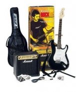 MARSHALL GAP15MG ROCK-KIT - WITH ROCKET DELUXE GUITAR набор: электрогитара, гитарный усилитель MG15C от музыкального магазина МОРОЗ МЬЮЗИК