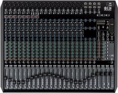 RCF E 24 микшерный пульт, 18 микрофонных входов + 3 стерео входа, 6 AUX, процессор эффектов 32 бит, компрессор на 8-ми микрофонных входах от музыкального магазина МОРОЗ МЬЮЗИК