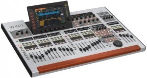 Behringer WING цифровой микшерный пульт, 48вх./28 шин, 24 фейдера, 10" сенсорный экран от музыкального магазина МОРОЗ МЬЮЗИК