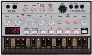 KORG volca bass аналоговая бас-машина от музыкального магазина МОРОЗ МЬЮЗИК