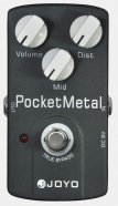 Joyo JF-35-Pocket-Metal-Dist педаль эффектов, невероятный диапазон дисторшн-эффекта в миниатюре от музыкального магазина МОРОЗ МЬЮЗИК