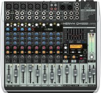 Behringer QX1222USB микшерный пульт, 16 каналов, USB/аудио интерфейс, мик предусил и компр, 7 EQ, Multi FX от музыкального магазина МОРОЗ МЬЮЗИК