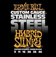 Ernie Ball 2247 струны для электро гитары (9-11-16-26-36-46), навивка из нержавеющей стали от музыкального магазина МОРОЗ МЬЮЗИК