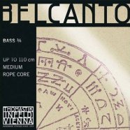 Thomastik BC600S Belcanto Solo Комплект струн для контрабаса размером 3/4 от музыкального магазина МОРОЗ МЬЮЗИК