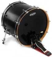 Evans BD22HBG Hydraulic Black Пластик для бас барабана на 22" от музыкального магазина МОРОЗ МЬЮЗИК