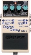 BOSS DD-7 педаль гитарная Digital Delay. Регуляторы: E.LEVEL, F.BACK, D.TIME, MODE. от музыкального магазина МОРОЗ МЬЮЗИК