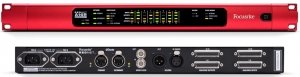 FOCUSRITE RedNet A16R АЦП/ЦАП конвертор, 16 аналоговых вх/вых, AES/EBU, Dante с резервированием сигнала и питания от музыкального магазина МОРОЗ МЬЮЗИК