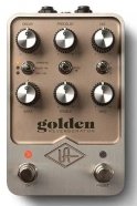 Universal Audio Golden Reverberator Моделирующий процессор эффектов UAFX/ревербератор в форм-факторе гитарной педали от музыкального магазина МОРОЗ МЬЮЗИК