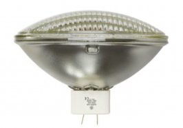 GE SUPER PAR64 CP/62 EXE MF - лампа фара для PAR64, 230V/1000W, 3200K, 300h, GX16d , широк.луч от музыкального магазина МОРОЗ МЬЮЗИК