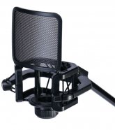 Картинка Superfix XMJ10BP1 Амортизатор для микрофона, с поп-фильтром от музыкального магазина МОРОЗ МЬЮЗИК Superfix XMJ10BP1 Амортизатор для микрофона, с поп-фильтром от музыкального магазина МОРОЗ МЬЮЗИК