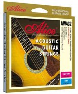 Alice AW432P-SL Комплект струн для акустической гитары, медь, цветные наконечники от музыкального магазина МОРОЗ МЬЮЗИК