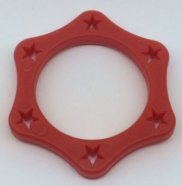 Dr.MIC V-001 защитная резинка для микрофона со зведами (защита от падения для микрофона караоке) от музыкального магазина МОРОЗ МЬЮЗИК