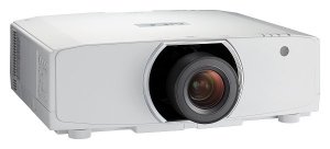 NEC PA703W 3LCD проектор (без объектива), 7000 ANSI Lm, WXGA (1280*800), 8000:1. 0.79 - 5.9:1. Трапеция V40°, H40°, HDMI, 3D от музыкального магазина МОРОЗ МЬЮЗИК