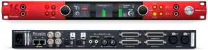 FOCUSRITE Red 16Line Thunderbolt 3 интерфейс, 64 входа/64 выхода, 16 линейных входов/выходов, Dante, подключение к ProTools | HD от музыкального магазина МОРОЗ МЬЮЗИК