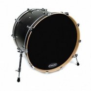 Evans BD22RB-NP Пластик для бас барабана на 22", серия EQ3-NP Reso Black, резонансный пластик для ба от музыкального магазина МОРОЗ МЬЮЗИК