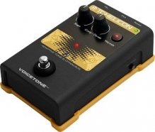 TC HELICON VoiceTone T1 напольная вокальная педаль эффектов: компрессия, де-эссер, эквализация от музыкального магазина МОРОЗ МЬЮЗИК