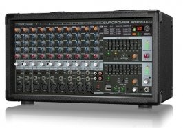 Behringer PMP2000D микшерный пульт усилитель 2x500 Вт на 8 Ом (2 x 1000 Вт на 4 Ом), 14 каналов от музыкального магазина МОРОЗ МЬЮЗИК