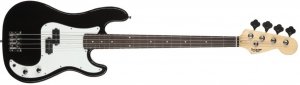 SQOE Sq-pb-4 black бас гитара корпус липа, гриф клён, накладка грифа палисандр, 20 ладов от музыкального магазина МОРОЗ МЬЮЗИК