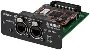 YAMAHA NY64-D плата с интерфейсом Dante для микшеров серии TF от музыкального магазина МОРОЗ МЬЮЗИК