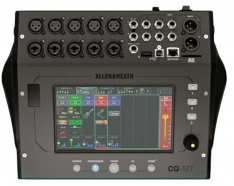 ALLEN&HEATH CQ-12T сверхкомпактный цифровой микшер на 12 входов и 8 выходов, 7" дисплей, Bluetooth от музыкального магазина МОРОЗ МЬЮЗИК